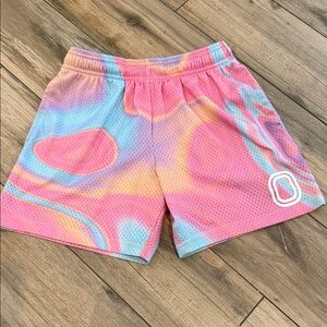 Boys Overtime Colorful Mesh Shorts